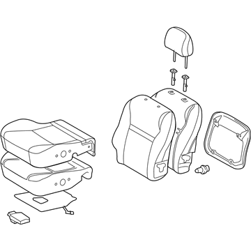 Pontiac 19185010 Seat Assembly