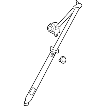 Saturn 89027343 Outer Belt Assembly