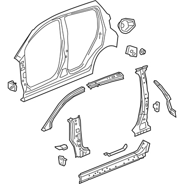 GM 42562919 Frame Assembly, Body Si Otr