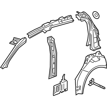 Chevy 42479941 Side Impact Inflator Module