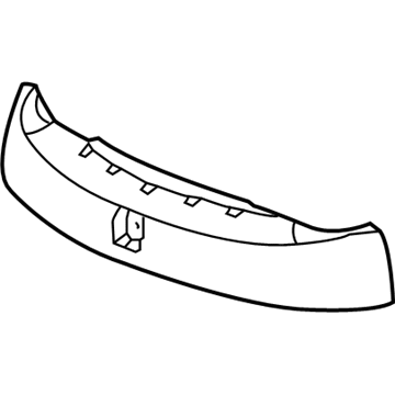 GM 22728544 Absorber,Front Bumper Fascia Energy