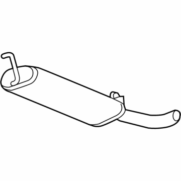 2021 Chevy Trax Muffler - 42390830