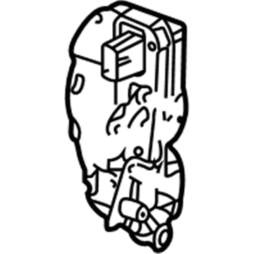 GM 15900261 Front Side Door Lock Assembly