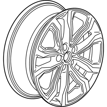 GMC 84546074 Wheel, Alloy