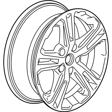 GMC 84974938 Wheel, Alloy