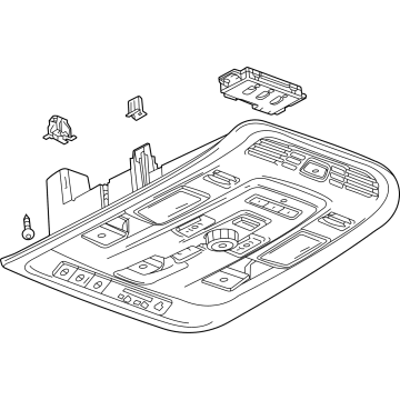 GMC 84931111 Overhead Console