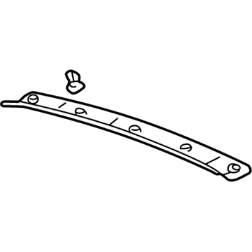 Saturn 22698444 Rear Header Trim