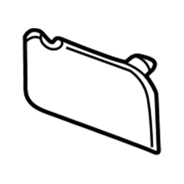 Saturn 10374819 Sunvisor