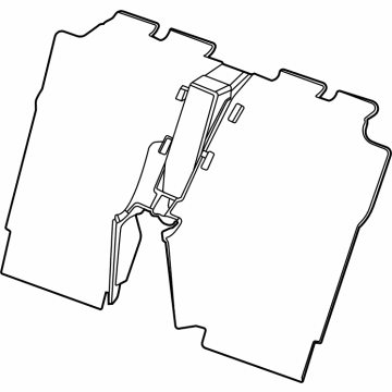 GM 84974986 CARPET ASM-F/SEAT BK BODY PNL *ADRENALINE RD