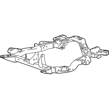 GM 22862414 Frame, Drivetrain & Front Suspension