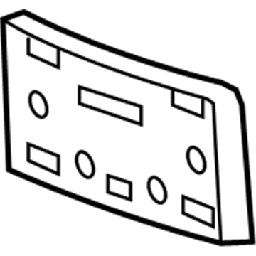 GM 15274674 Bracket Assembly, Front License Plate