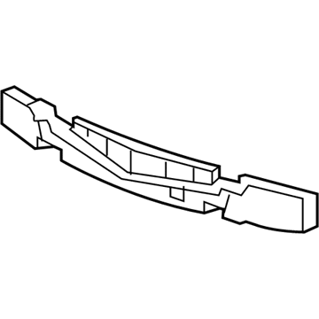 GM 22880978 Absorber, Front Bumper Fascia Energy Upper<See Gui