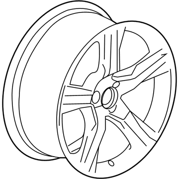 GM 84328494 Whl, 19X12J Aluminum 51Mm Outside 120X5Xm14 Bellcrank