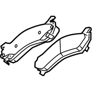 Chevy 19433095 Brake Pads