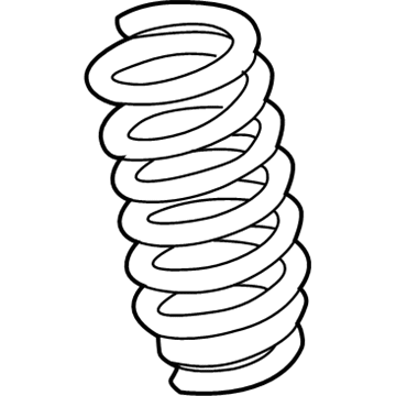 GM 84270775 Spring, Front Coil