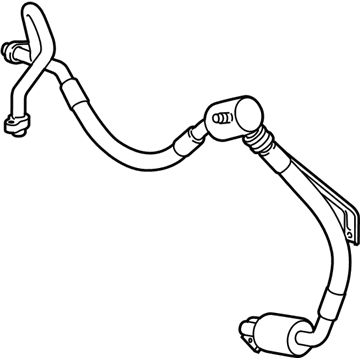 Cadillac 23443882 Suction Line