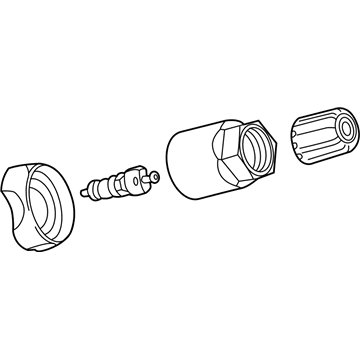 Chevy 13507403 TPMS Sensor Valve Assembly