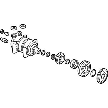 GMC Sierra 1500 A/C Compressor - 20784066