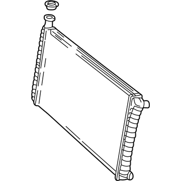 GMC 15766917 Radiator