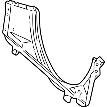 2001 Chevy Express 2500 Fan Shroud - 15155188