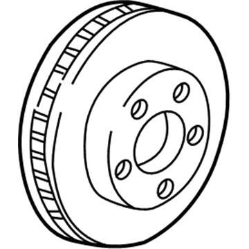 Chevy Venture Brake Disc - 19303831