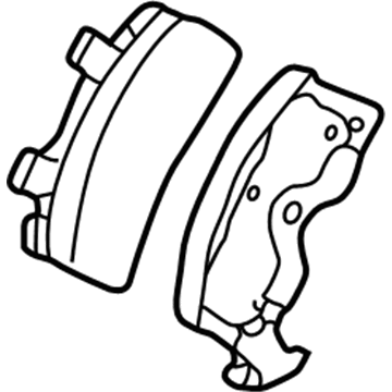 Pontiac 19152498 Brake Pads