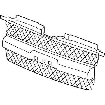 Chevy 15134119 Grille