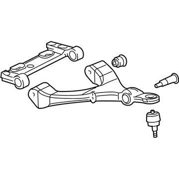 2002 Oldsmobile Bravada Control Arm - 15198486