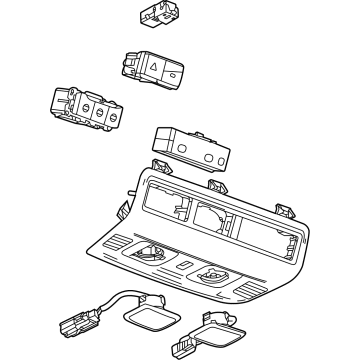 Chevy 84781319 Overhead Console