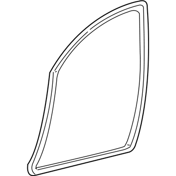 2010 Cadillac DTS Door Seal - 25721147