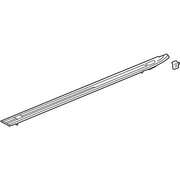 GM 84545086 Molding Assembly, Pubx Si Upr *Black