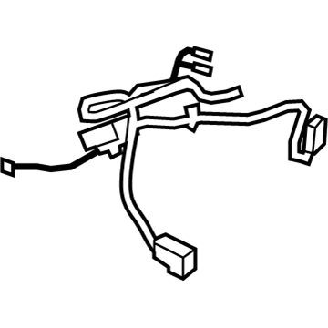 GM 92166350 Harness Assembly, Front Floor Console Wiring