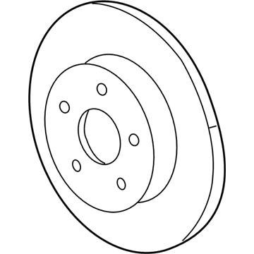 2016 Cadillac ELR Brake Disc - 23447032