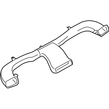 GM 13113829 Duct,Instrument Panel Outer Air Outlet