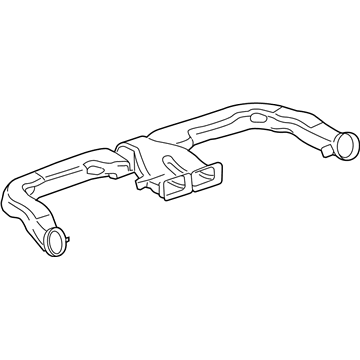 GM 42348432 Duct Assembly, Instrument Panel Outer Air Outlet