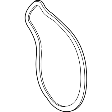 Pontiac Water Pump Gasket - 19185490