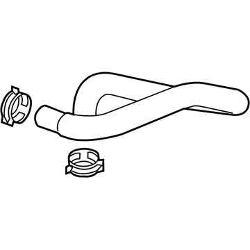 Chevy Malibu Radiator Hose - 20836301