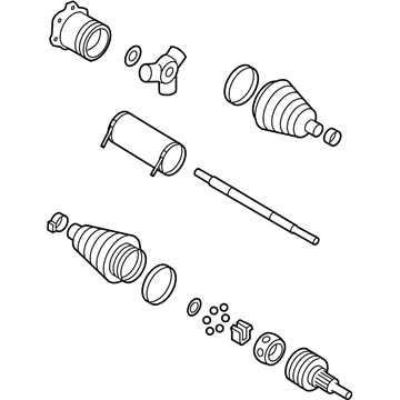 GMC 84873209 Output Shaft