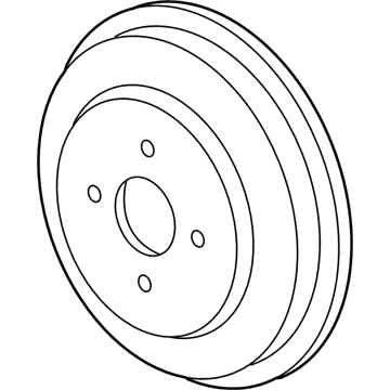 Saturn 22671542 Brake Drum