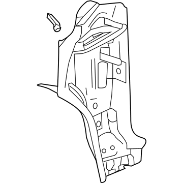 Chevy 84564771 Hinge Pillar Reinforcement