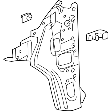 Chevy 84182678 Inner Hinge Pillar