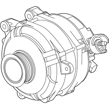 2022 GMC Acadia Alternator - 13534125