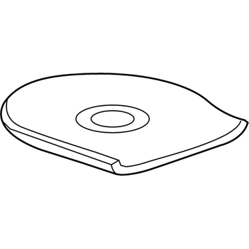 GM 95217753 Insulator, Rear Compartment Spare Wheel Stowage Cover