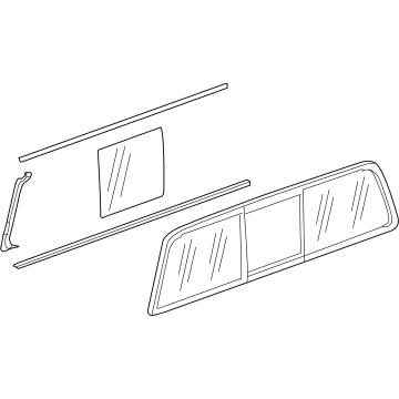 GMC 85126922 Sliding Glass