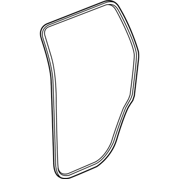 GM 23255367 Weatherstrip Assembly, Rear Side Door (Body Side)