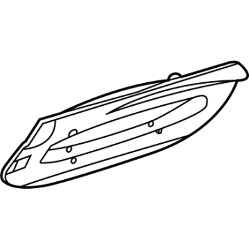 Chevy 60004746 Water Deflector Seal