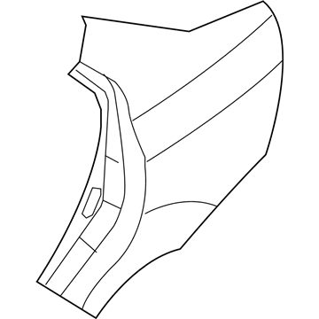 GM 96462969 Panel,Body Side Outer Rear