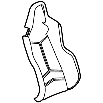 Chevy 84828525 Seat Back Cover