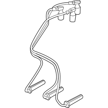 Chevy Express 1500 Spark Plug Wires - 19417613