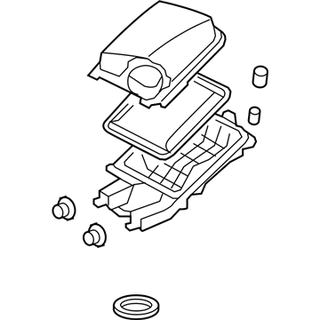 2007 Saturn Aura Air Filter - 15908466